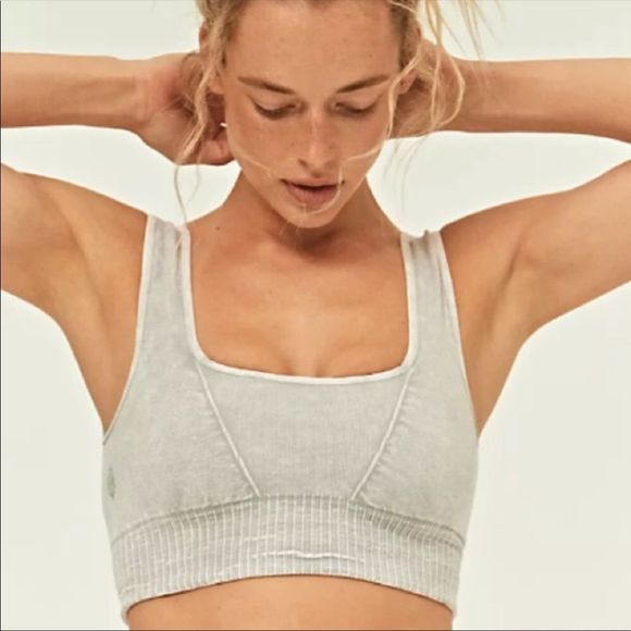 Free People Movement Good Karma 3 piece grey set - Picture 4 of 11